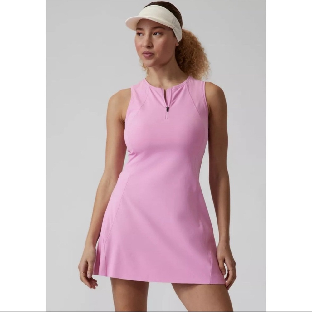 Pink Athleta Ace Tennis Dress